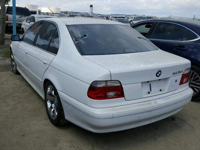 WBADT43423G030415 - 2003 BMW 525 I AUTO WHITE photo 3
