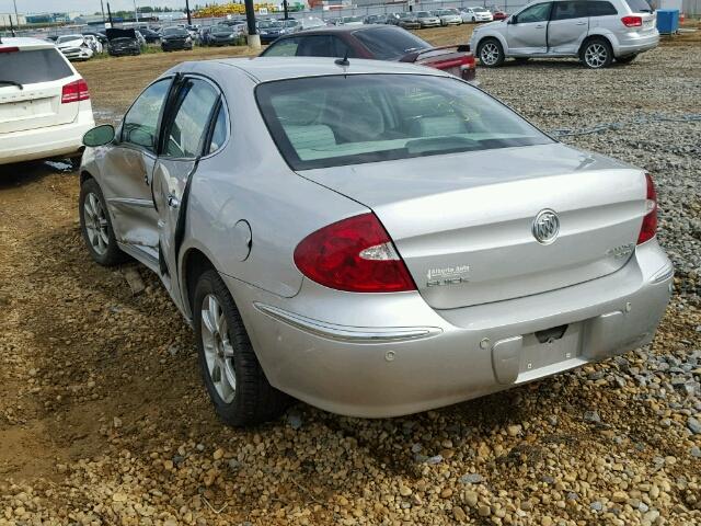 2G4WH587961312845 - 2006 BUICK ALLURE CXS SILVER photo 3