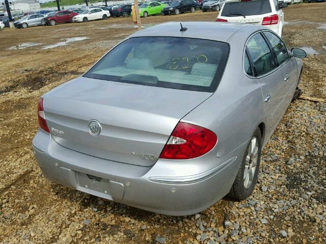 2G4WH587961312845 - 2006 BUICK ALLURE CXS SILVER photo 4