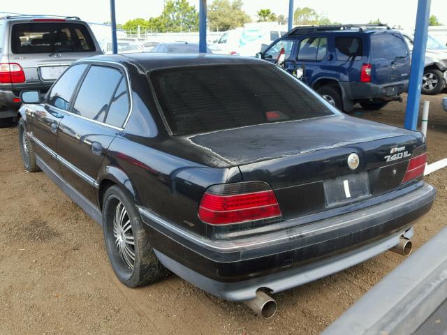 WBAGJ8327VDM07060 - 1997 BMW 740 IL BLACK photo 3