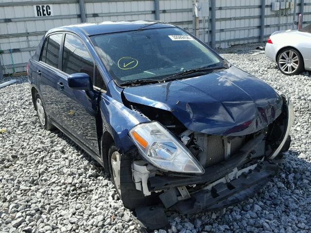 3N1BC1AP5AL433502 - 2010 NISSAN VERSA S BLUE photo 1