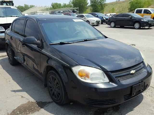 1G1AD5F5XA7177181 - 2010 CHEVROLET COBALT 1LT BLACK photo 1