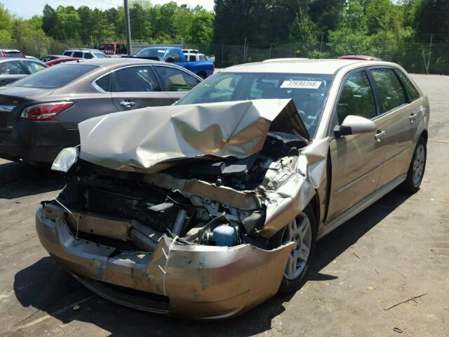 1G1ZT61836F204716 - 2006 CHEVROLET MALIBU MAX 金色 照片 2