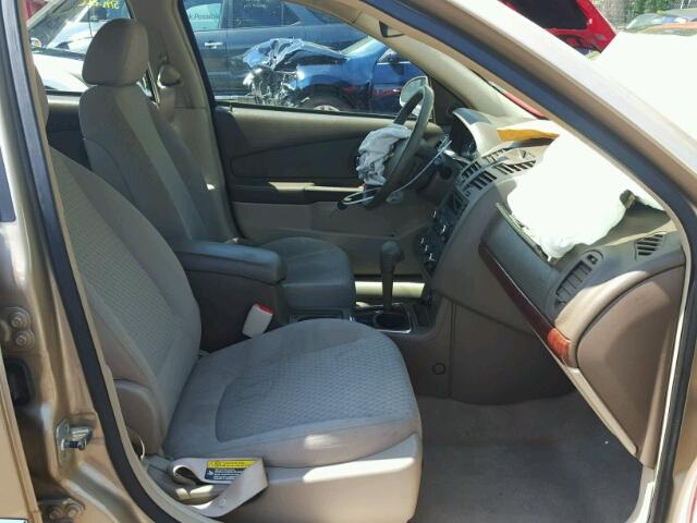 1G1ZT61836F204716 - 2006 CHEVROLET MALIBU MAX 金色 照片 5