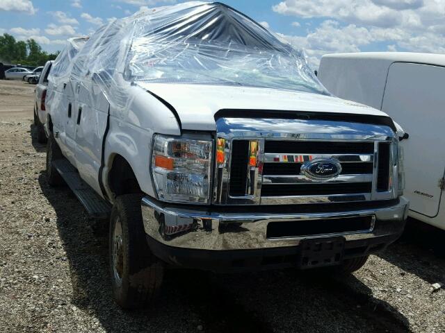 1FBNE31L89DA82264 - 2009 FORD ECONOLINE WHITE photo 1