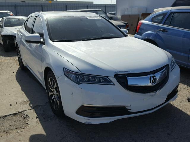 19UUB1F30FA014360 - 2015 ACURA TLX WHITE photo 1