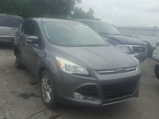 1FMCU0H92DUC56803 - 2013 FORD ESCAPE SEL GRAY photo 1