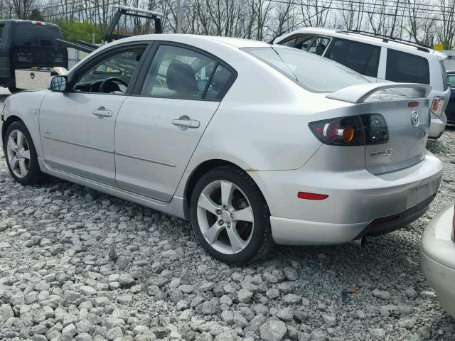 JM1BK323951254092 - 2005 MAZDA 3 S SILVER photo 3