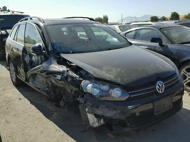 3VWPL7AJ1EM600565 - 2014 VOLKSWAGEN JETTA TDI BLACK photo 1