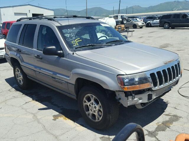 1J4GW48S91C623069 - 2001 JEEP GRAND CHER GRAY photo 1