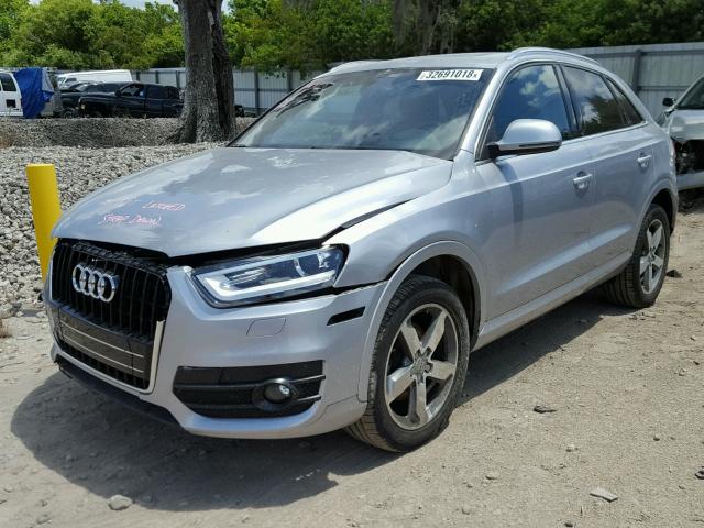 WA1EFCFS9FR013035 - 2015 AUDI Q3 PREMIUM SILVER photo 2