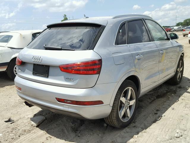 WA1EFCFS9FR013035 - 2015 AUDI Q3 PREMIUM SILVER photo 4