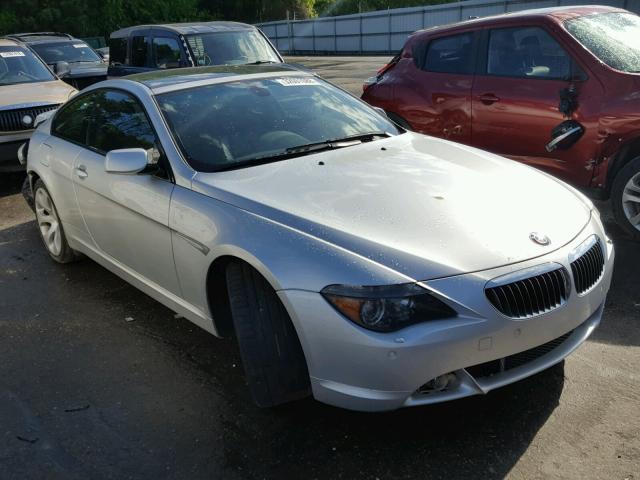 WBAEH73405B192647 - 2005 BMW 645 CI AUT GRAY photo 1