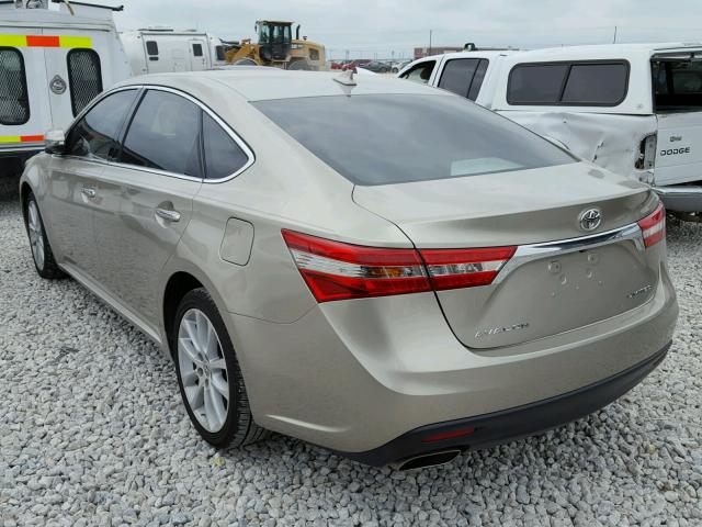 4T1BK1EBXDU029597 - 2013 TOYOTA AVALON BAS Braun Foto 3