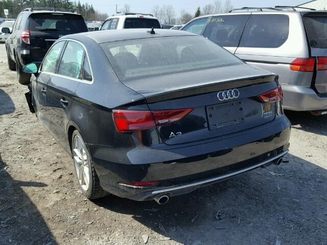 WAUE8GFF3J1021002 - 2018 AUDI A3 PROGRES BLACK photo 3