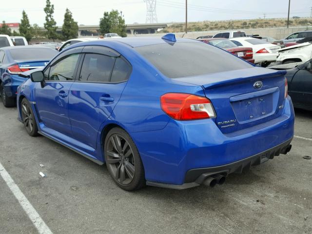 JF1VA1J66G8827143 - 2016 SUBARU WRX LIMITE BLUE photo 3