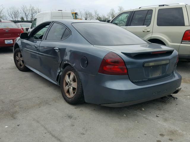 2G2WP552061146302 - 2006 PONTIAC GRAND PRIX BLUE photo 3