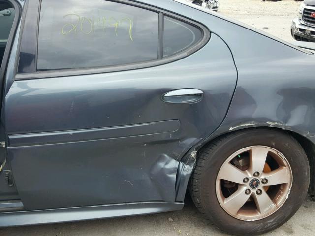 2G2WP552061146302 - 2006 PONTIAC GRAND PRIX BLUE photo 9