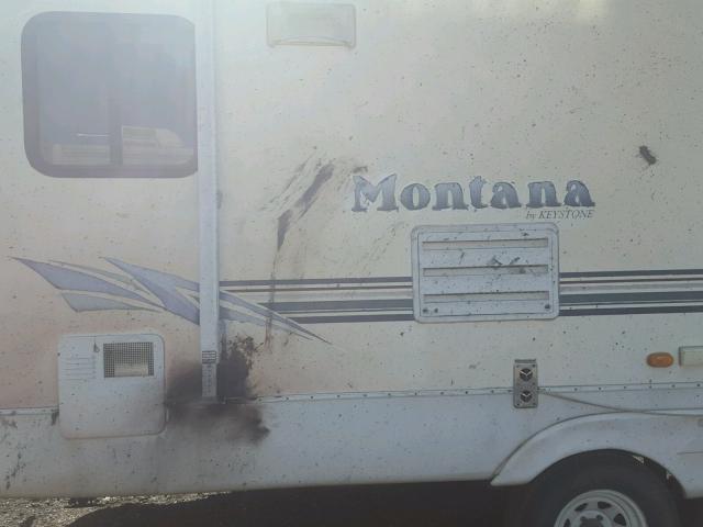 4YDF2752414054013 - 2001 MONT TRAILER WHITE photo 9