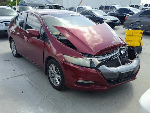 JHMZE2H74AS005003 - 2010 HONDA INSIGHT RED photo 1