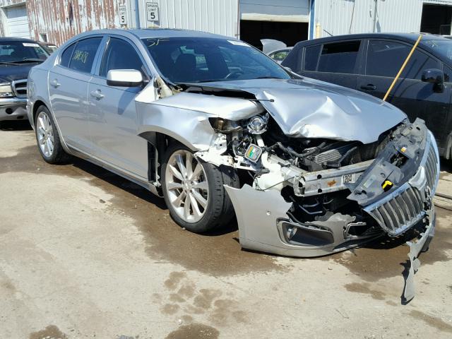 1LNHL9FTXCG801123 - 2012 LINCOLN MKS SILVER photo 1
