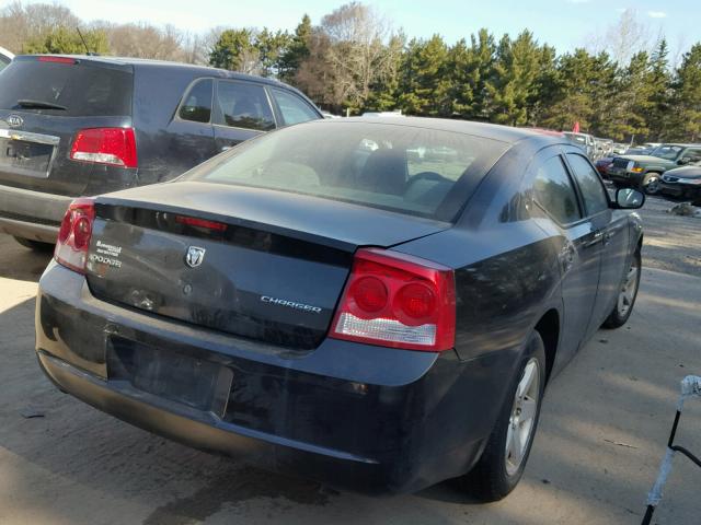 2B3KA43D29H558874 - 2009 DODGE CHARGER BLACK photo 4