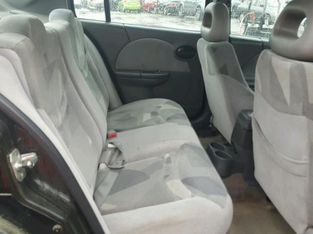 1G8AL52F33Z155775 - 2003 SATURN ION LEVEL შავი ფოტო 6