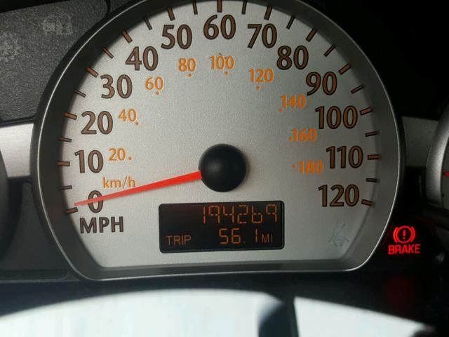 1G8AL52F33Z155775 - 2003 SATURN ION LEVEL შავი ფოტო 8