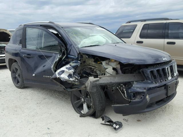 1C4NJCBB1FD192257 - 2015 JEEP COMPASS SP BLUE photo 1
