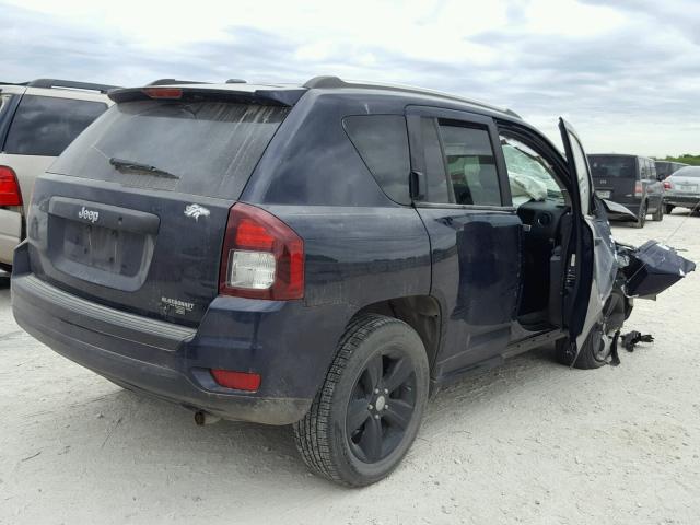 1C4NJCBB1FD192257 - 2015 JEEP COMPASS SP BLUE photo 4