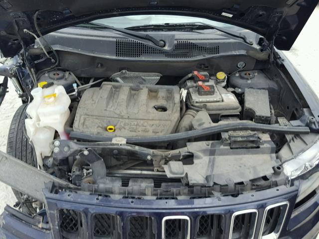 1C4NJCBB1FD192257 - 2015 JEEP COMPASS SP BLUE photo 7