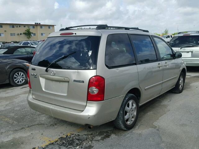 JM3LW28A620306697 - 2002 MAZDA MPV GOLD photo 4