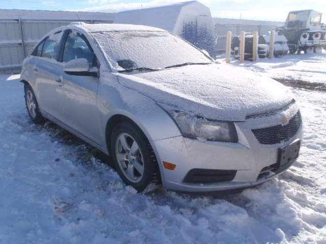 1G1PC5SB8E7112005 - 2014 CHEVROLET CRUZE LT SILVER photo 1