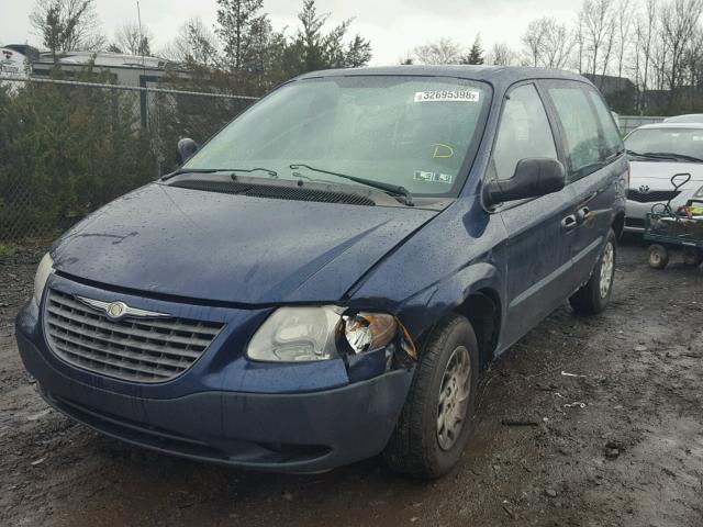 1C4GJ15B82B605676 - 2002 CHRYSLER VOYAGER EC BLUE photo 2