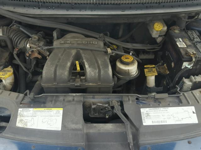 1C4GJ15B82B605676 - 2002 CHRYSLER VOYAGER EC ლურჯი ფოტო 7