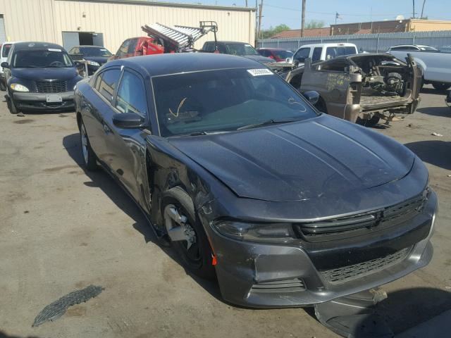 2C3CDXAT8HH547760 - 2017 DODGE CHARGER PO GRAY photo 1
