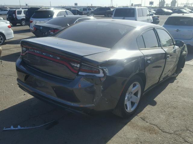 2C3CDXAT8HH547760 - 2017 DODGE CHARGER PO GRAY photo 4