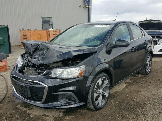 1G1JF5SB9H4128099 - 2017 CHEVROLET SONIC PREM BLACK photo 2