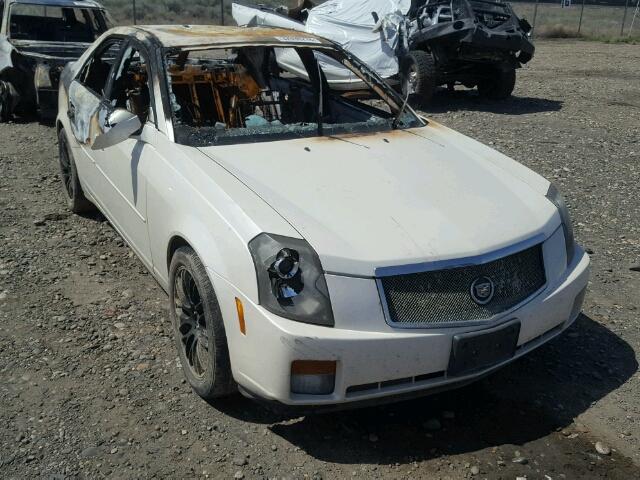 1G6DP567250169316 - 2005 CADILLAC CTS HI FEA WHITE photo 1