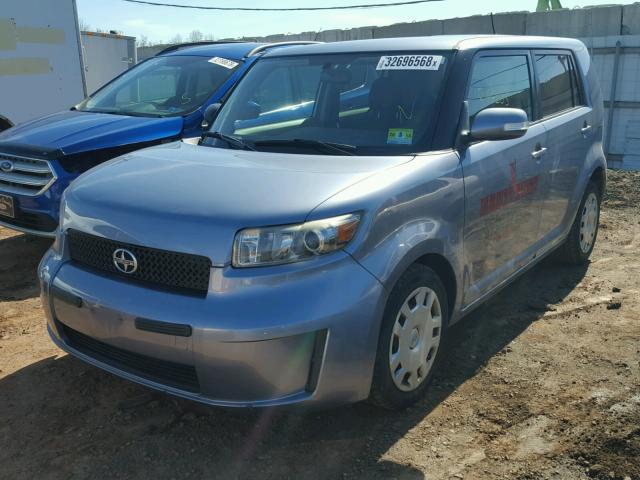 JTLZE4FE4A1099683 - 2010 TOYOTA SCION XB ნაცრისფერი ფოტო 2