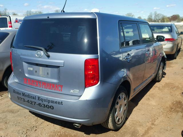 JTLZE4FE4A1099683 - 2010 TOYOTA SCION XB ნაცრისფერი ფოტო 4