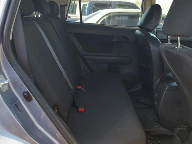 JTLZE4FE4A1099683 - 2010 TOYOTA SCION XB ნაცრისფერი ფოტო 6