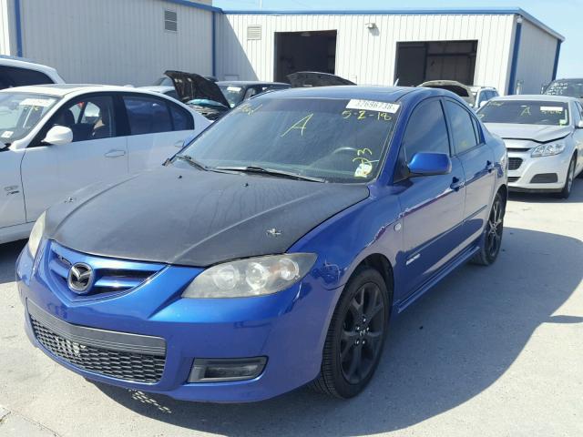 JM1BK323671719298 - 2007 MAZDA 3 S BLUE photo 2