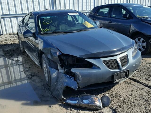 2G2WP552861138111 - 2006 PONTIAC GRAND PRIX Сірий фото 1