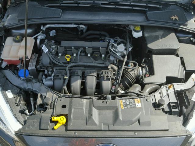 1FADP3E29HL244920 - 2017 FORD FOCUS S GRAY photo 7