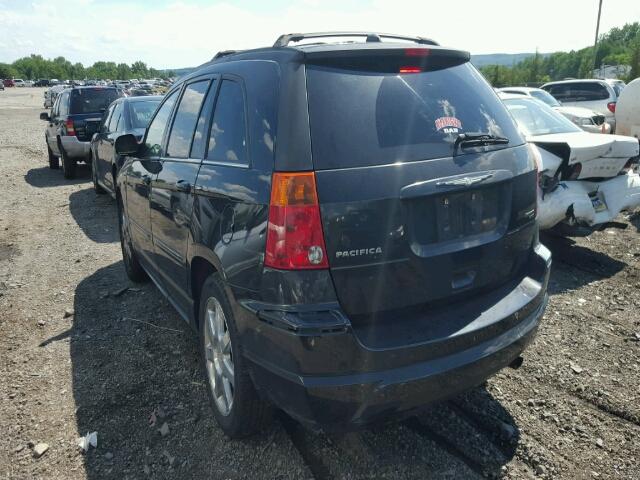 2C8GF784X5R533157 - 2005 CHRYSLER PACIFICA L 黑色 照片 3
