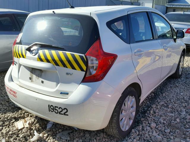 3N1CE2CP8EL426728 - 2014 NISSAN VERSA NOTE WHITE photo 4