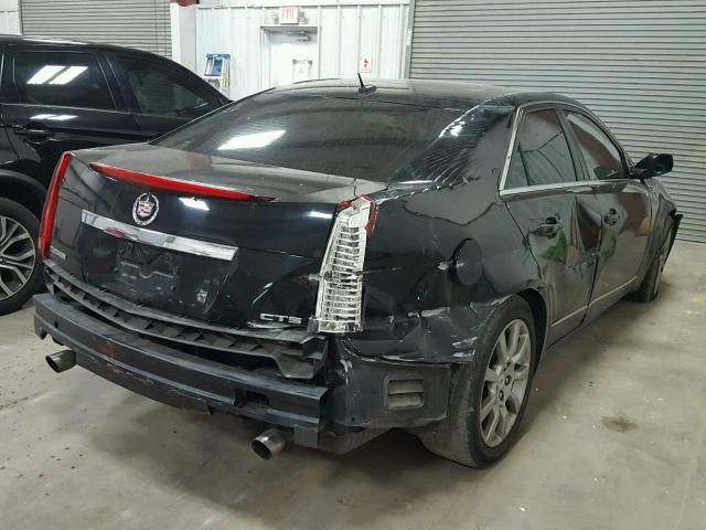 1G6DV57VX80144137 - 2008 CADILLAC CTS HI FEA BLACK photo 4