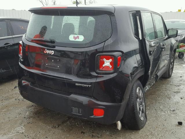 ZACCJAAH2FPC07867 - 2015 JEEP RENEGADE S BLACK photo 4