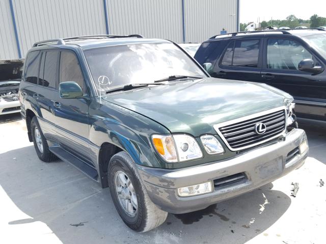 JT6HT00W0X0026243 - 1999 LEXUS LX 470 GREEN photo 1